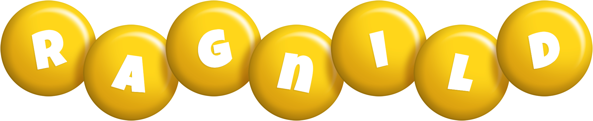 Ragnild candy-yellow logo