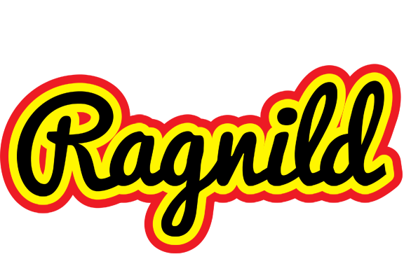 Ragnild flaming logo