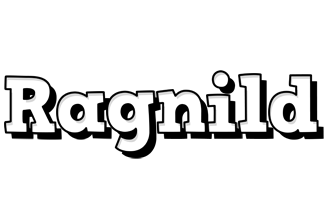 Ragnild snowing logo