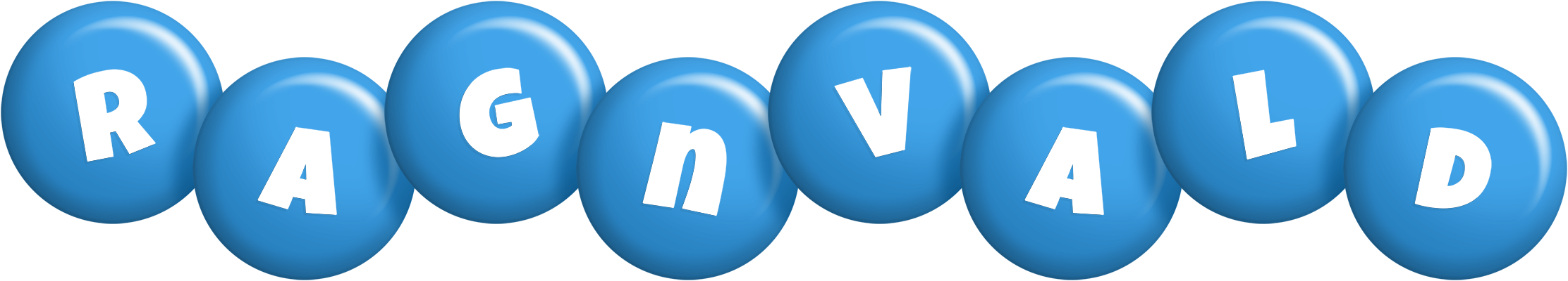 Ragnvald candy-blue logo