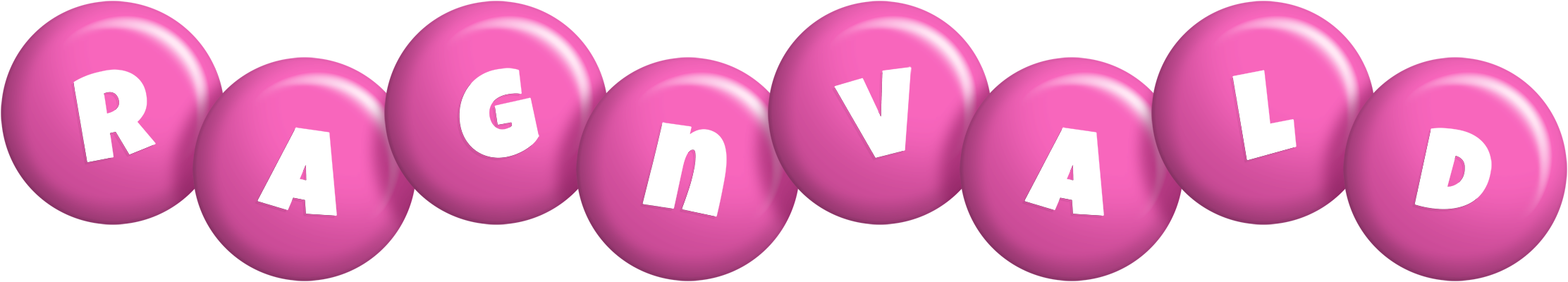 Ragnvald candy-pink logo