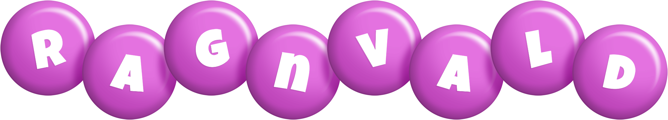 Ragnvald candy-purple logo