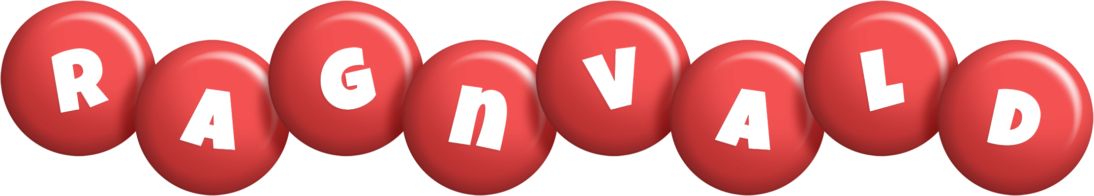 Ragnvald candy-red logo