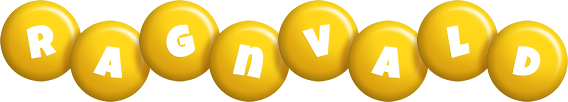 Ragnvald candy-yellow logo