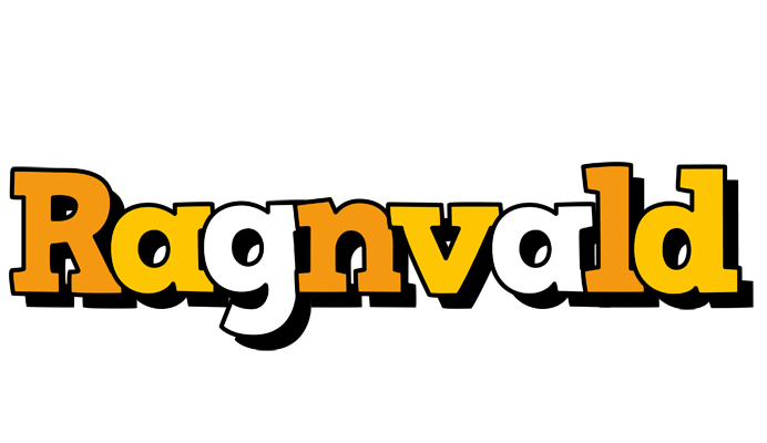Ragnvald cartoon logo