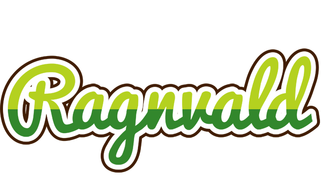 Ragnvald golfing logo