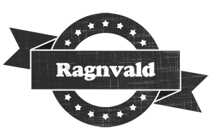 Ragnvald grunge logo