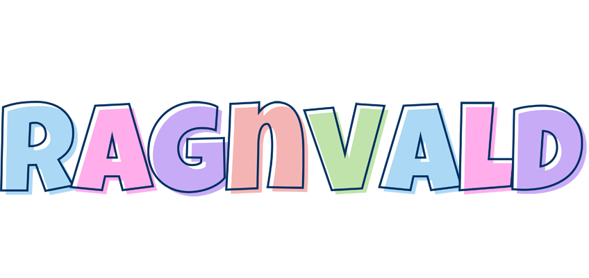 Ragnvald pastel logo