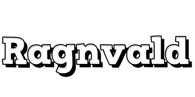 Ragnvald snowing logo