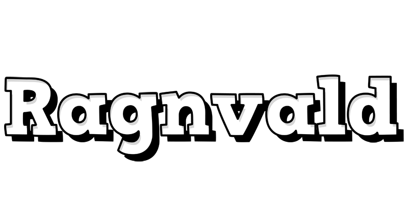 Ragnvald snowing logo