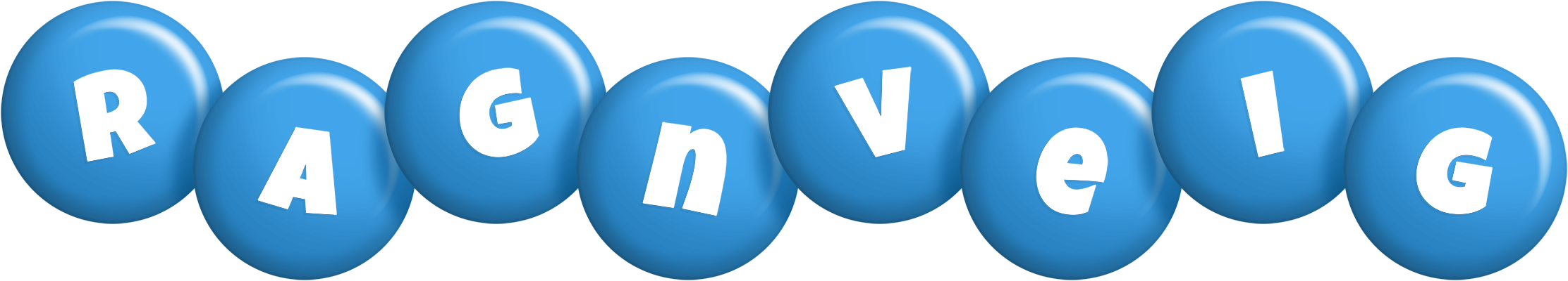 Ragnveig candy-blue logo