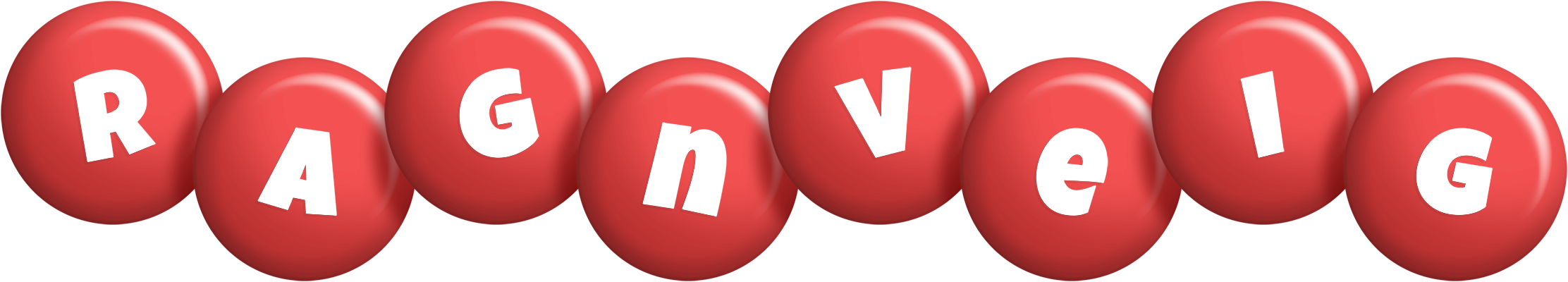 Ragnveig candy-red logo
