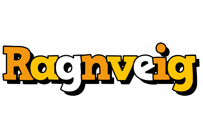 Ragnveig cartoon logo