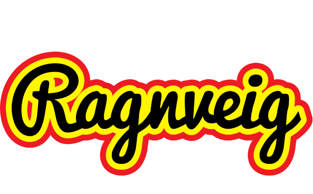 Ragnveig flaming logo