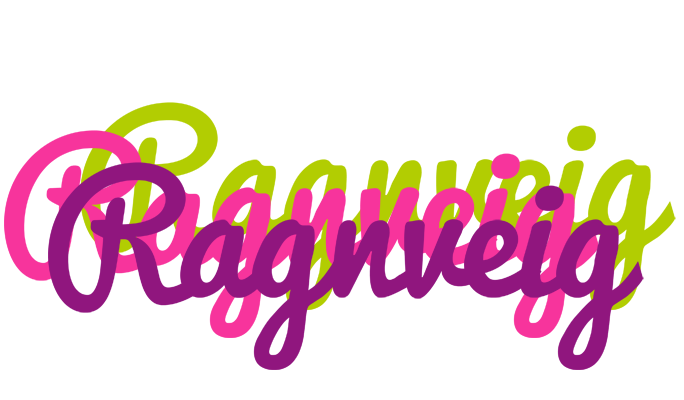 Ragnveig flowers logo