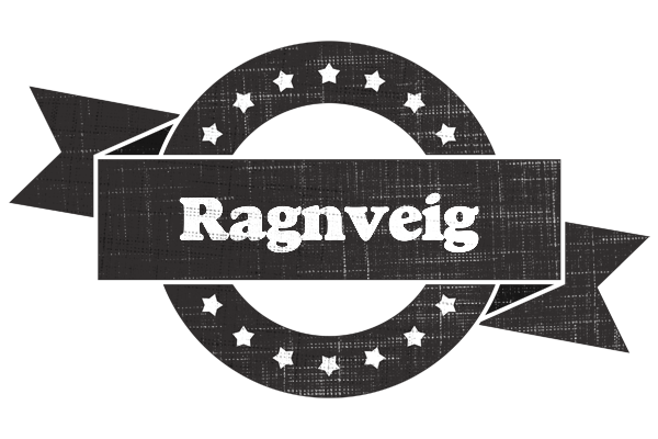 Ragnveig grunge logo