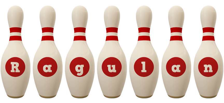 Ragulan bowling-pin logo