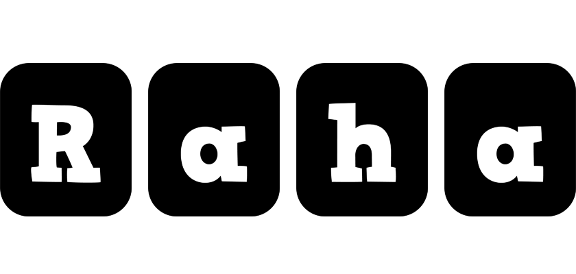 Raha box logo