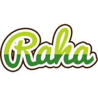 Raha golfing logo