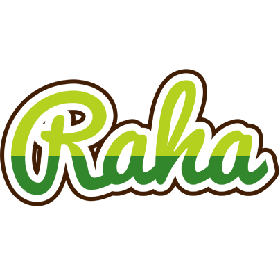 Raha golfing logo