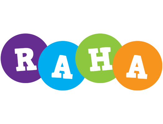 Raha happy logo