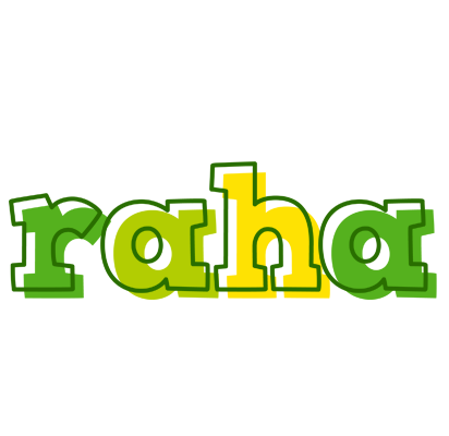 Raha juice logo