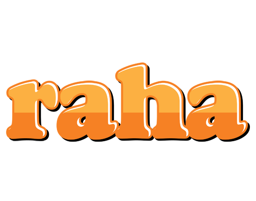 Raha orange logo
