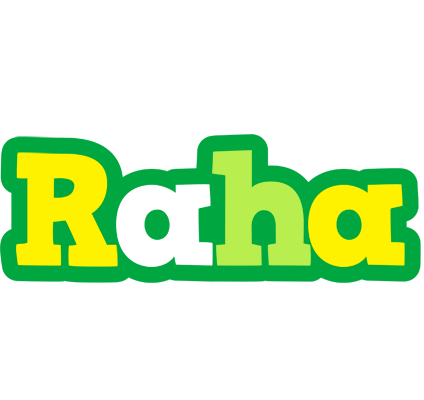 Raha soccer logo