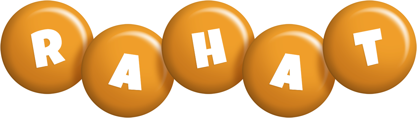 Rahat candy-orange logo