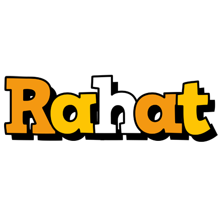Rahat cartoon logo