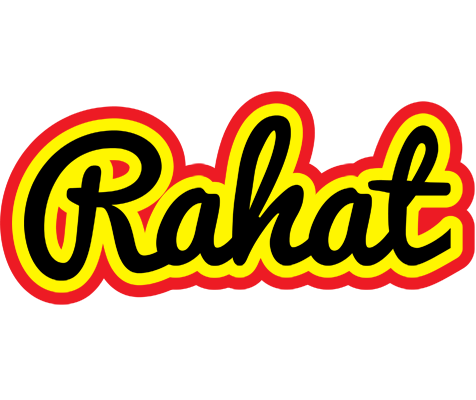 Rahat flaming logo