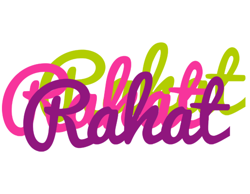 Rahat flowers logo