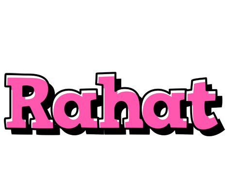 Rahat girlish logo