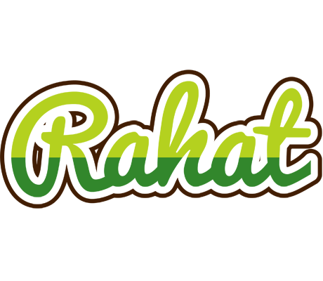 Rahat golfing logo