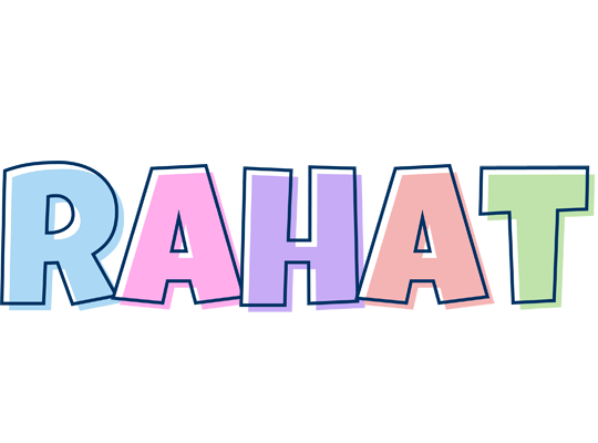 Rahat pastel logo