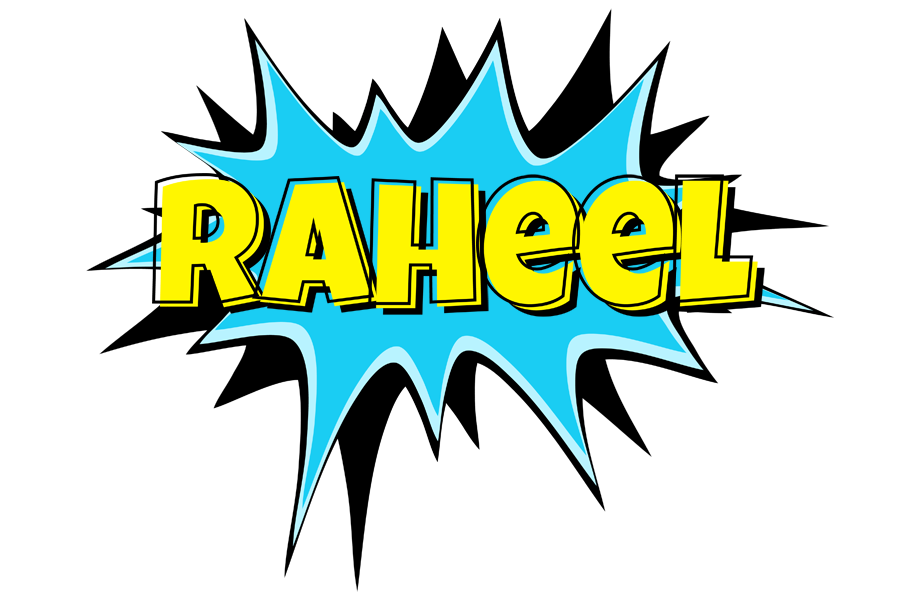 Raheel amazing logo