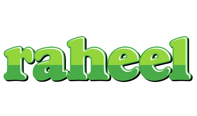 Raheel apple logo