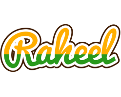 Raheel banana logo