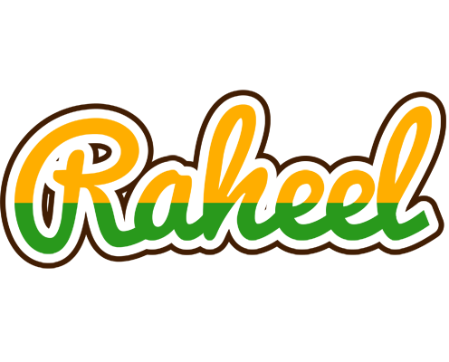 Raheel banana logo