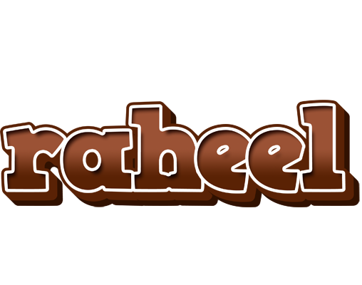 Raheel brownie logo