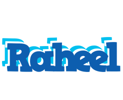 Raheel business logo