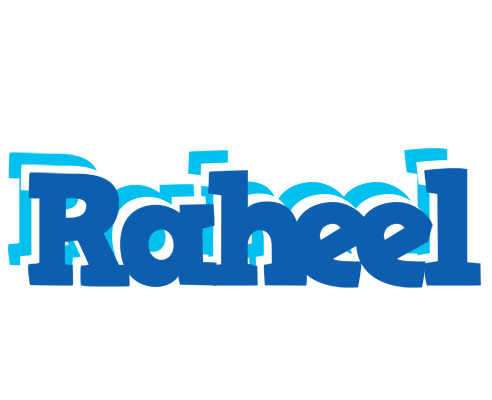 Raheel business logo