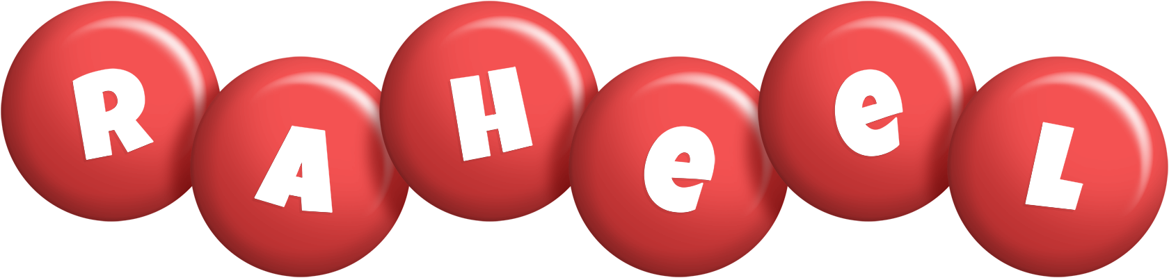 Raheel candy-red logo