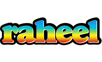 Raheel color logo