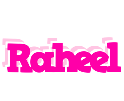 Raheel dancing logo