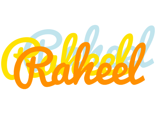 Raheel energy logo