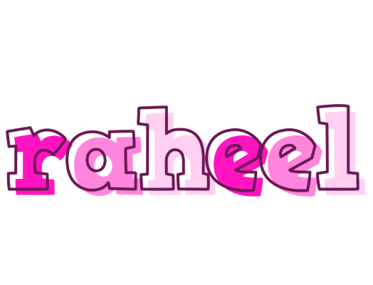 Raheel hello logo
