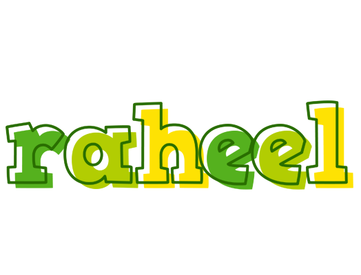 Raheel juice logo