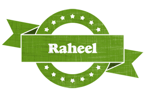 Raheel natural logo