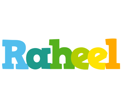 Raheel rainbows logo